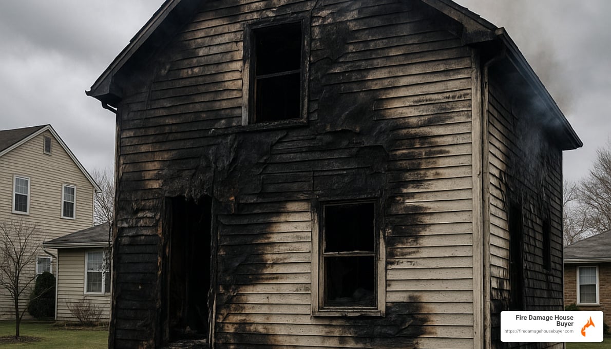 fire damaged house - How to Sell a Fire-Damaged House