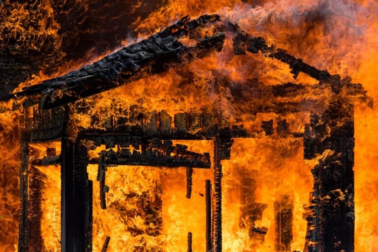what to do after a house fire