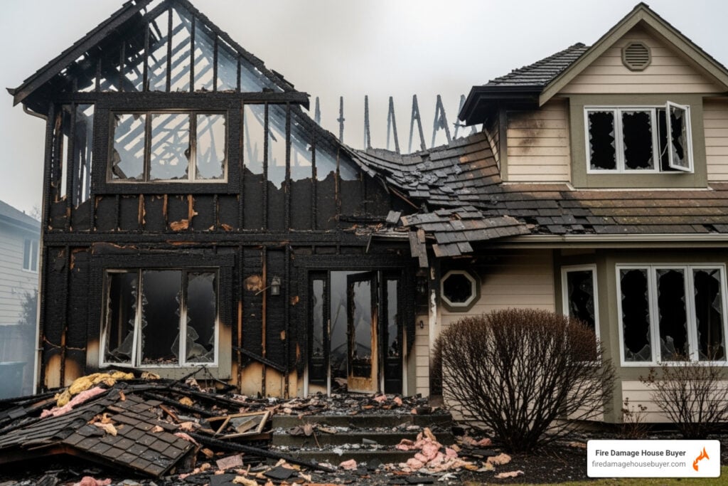 what to do if your house burns down​