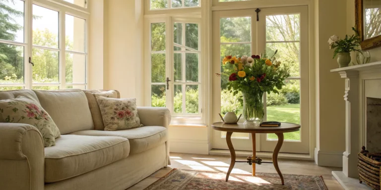 A modern home interior being reviewed by one of the best home buying companies.