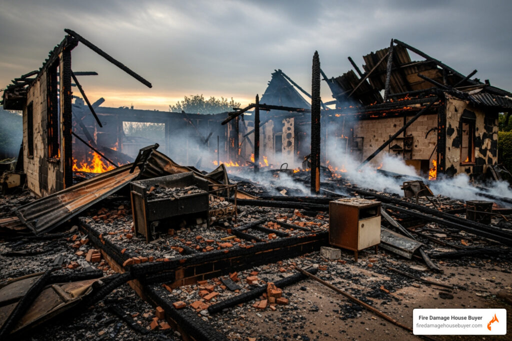 average insurance payout for house fire