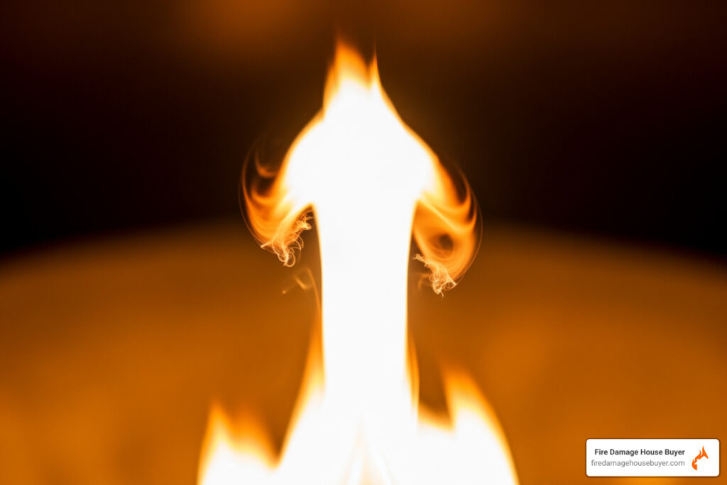 how hot is white fire