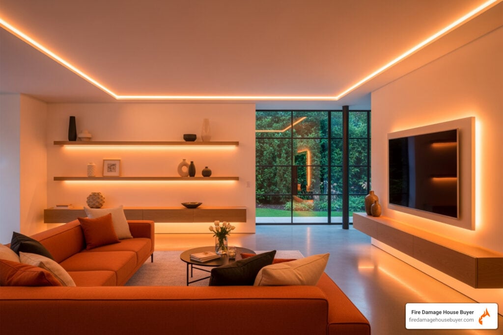 can led lights cause a fire