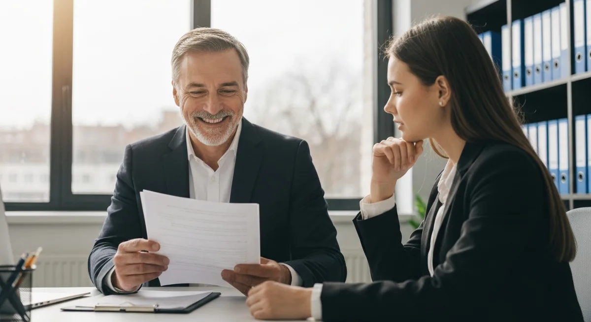 Meeting with a public adjuster to review a denied fire insurance claim